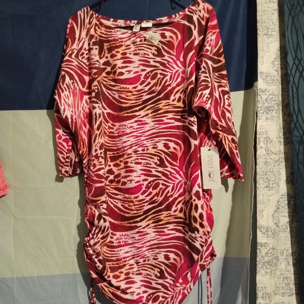 Bathing suit coverup/shirt